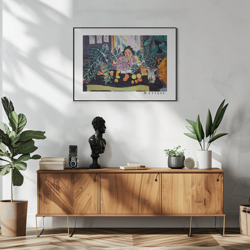 Artwork Interno Con Vaso Etrusco 1940 48X36-inches