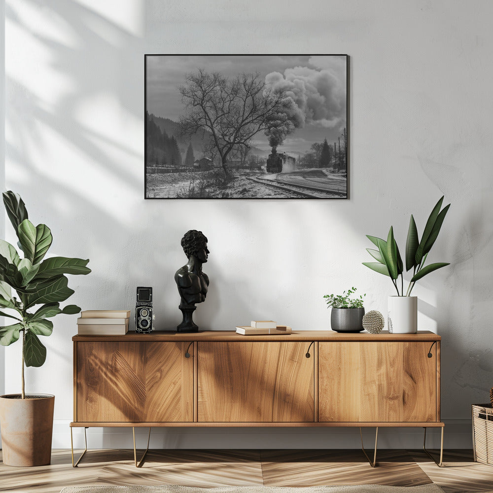 Artwork- Mocanita Hutulca-48X36inches-Gallery Wrapped (Ready to Hang)