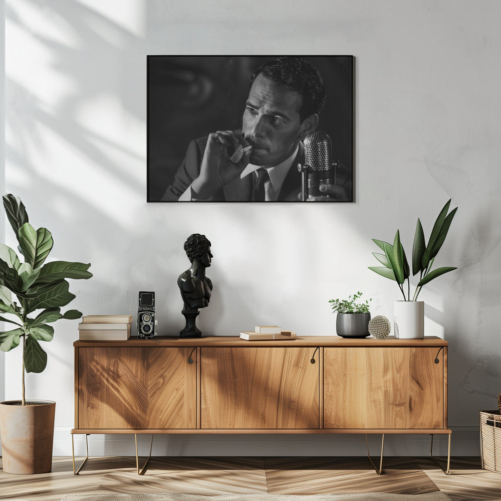 Artwork- Good night and good luck ... (2)-48X36inches-Gallery Wrapped (Ready to Hang)