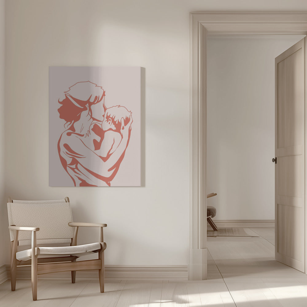 canvas prints Motherhood16X20inches- White Frame