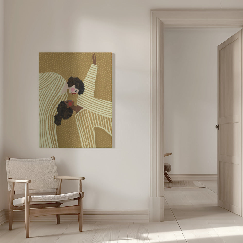 Two Line Women Wall Artwork 0