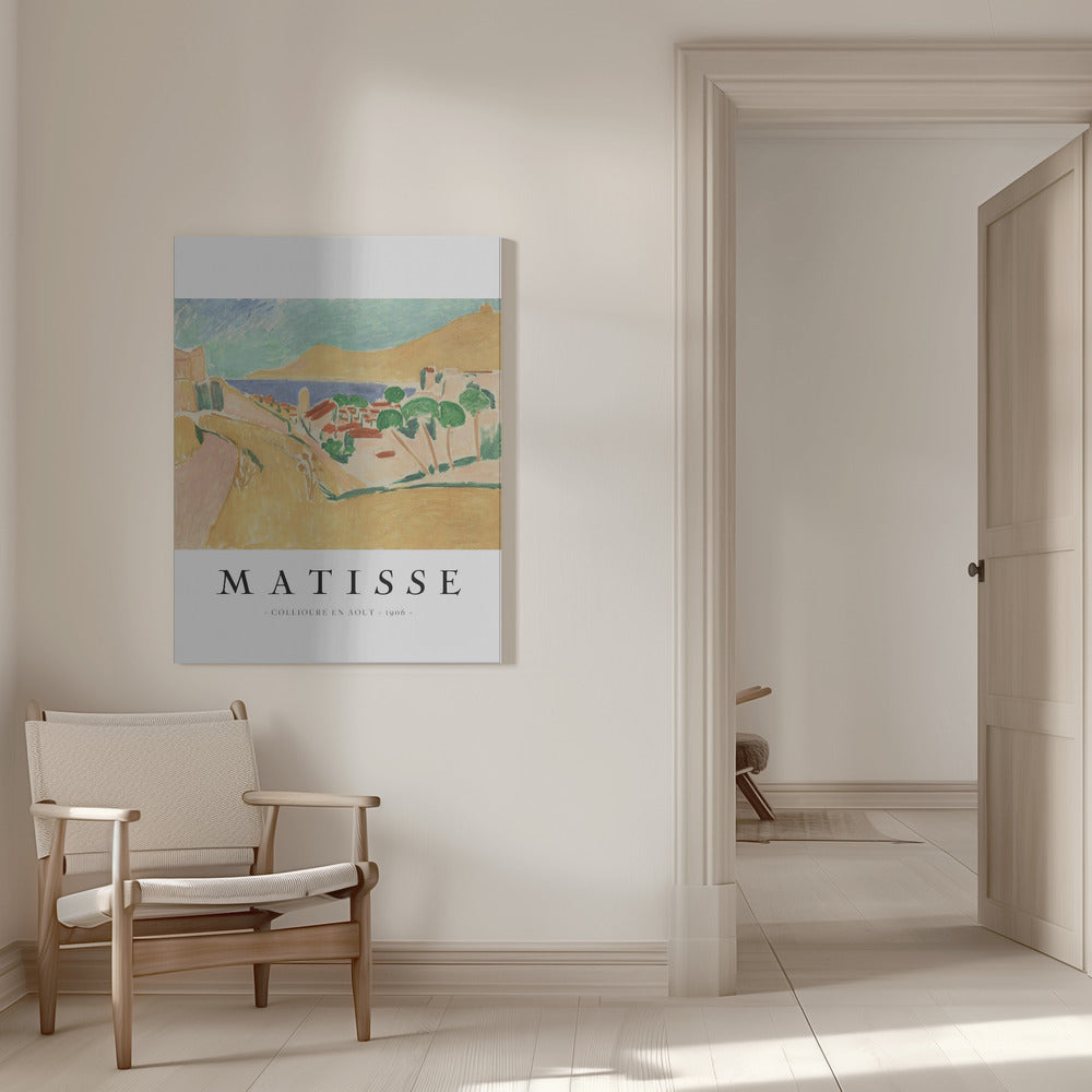 Artwork Collioure En Aout Matisse -inches