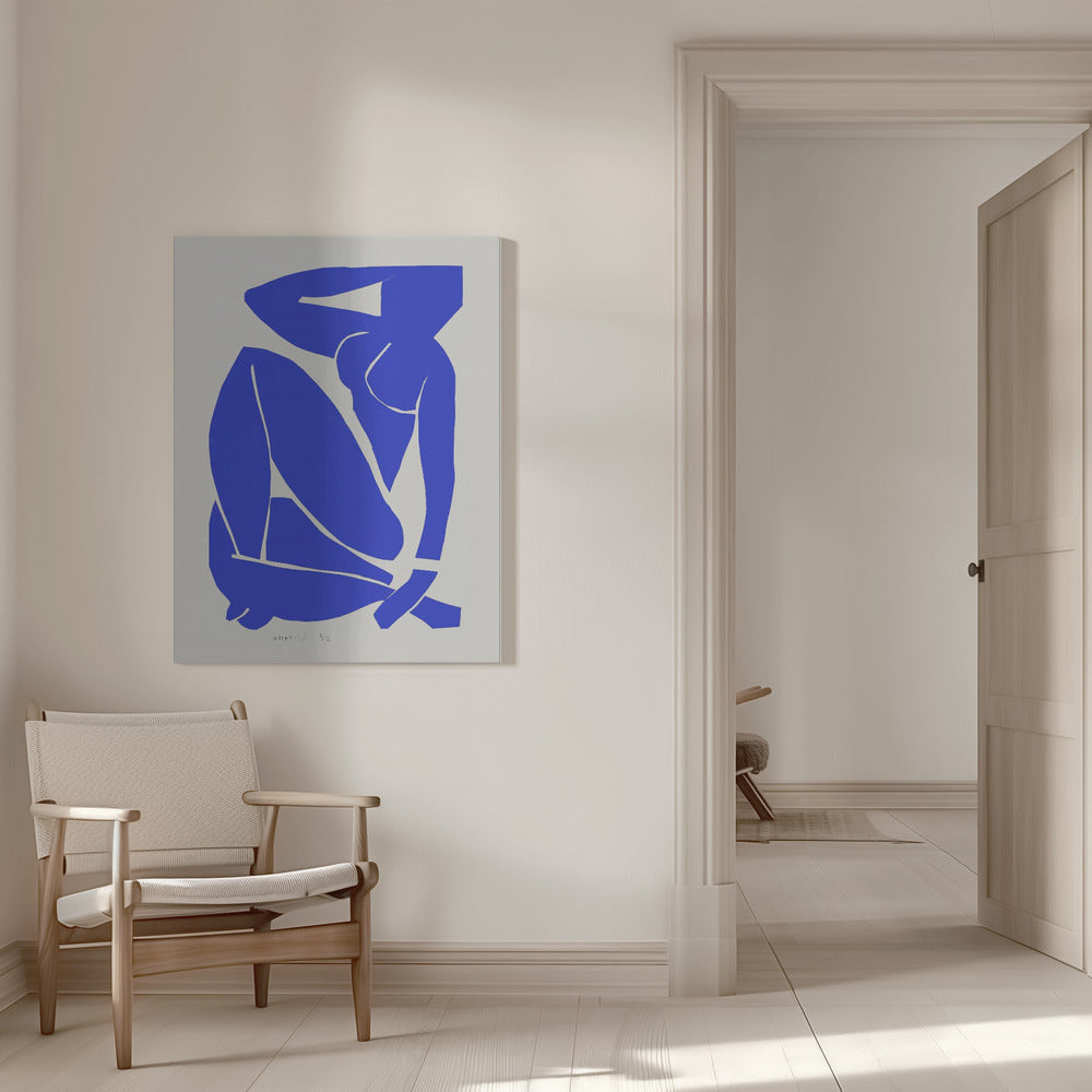 Artwork Nudo Blu III 1952 -inches