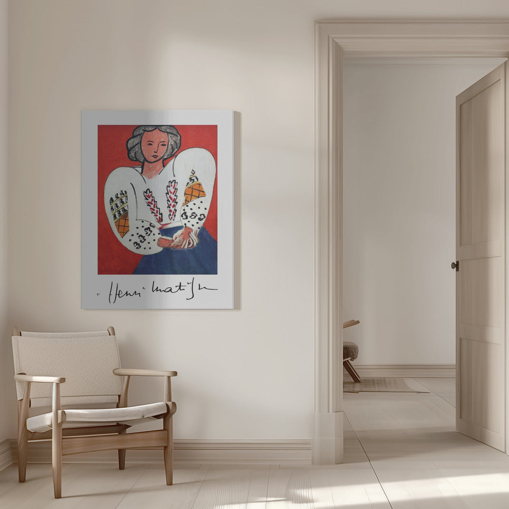 Artwork Henri Matisse, La Camicetta Romena, 1940 -inches