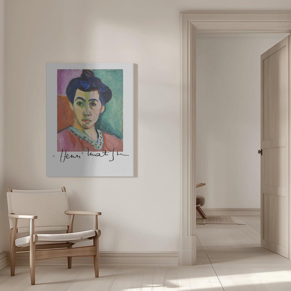 Artwork La Raie Verte With Signature -inches