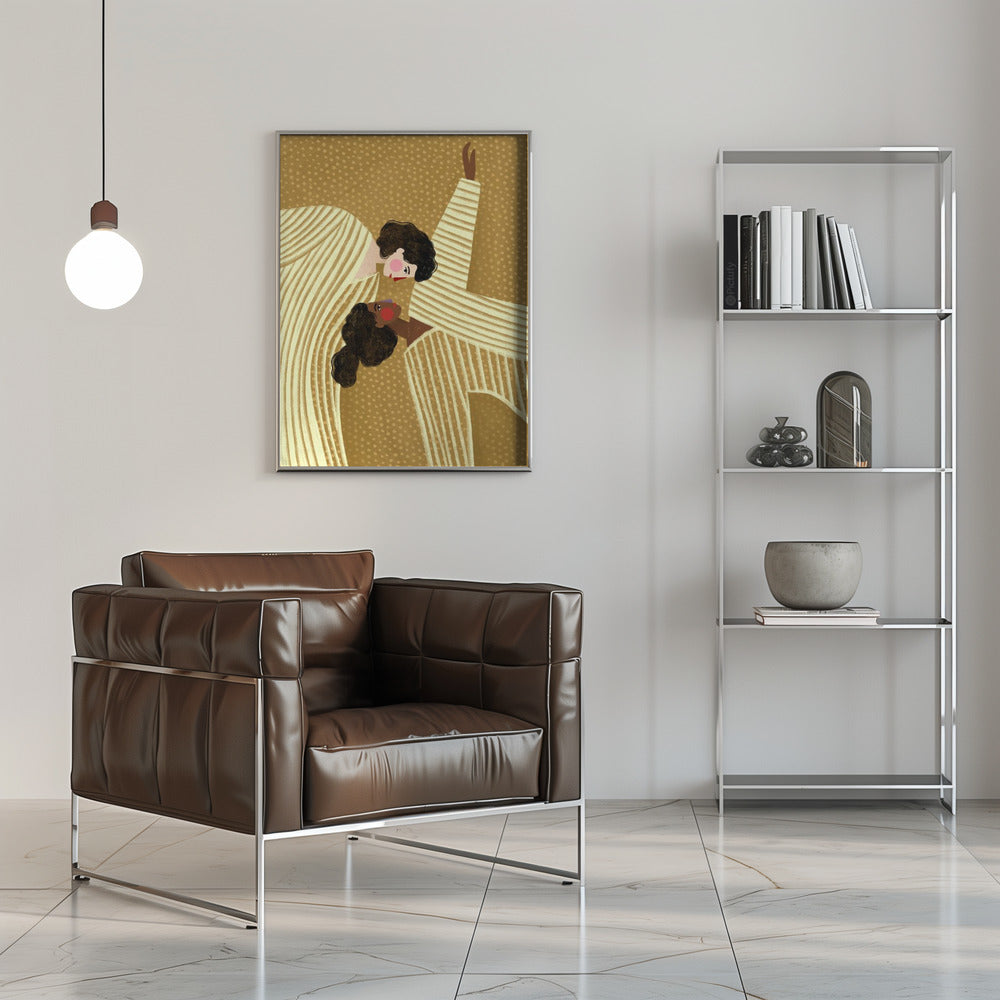 Two Line Women Wall Artwork 0