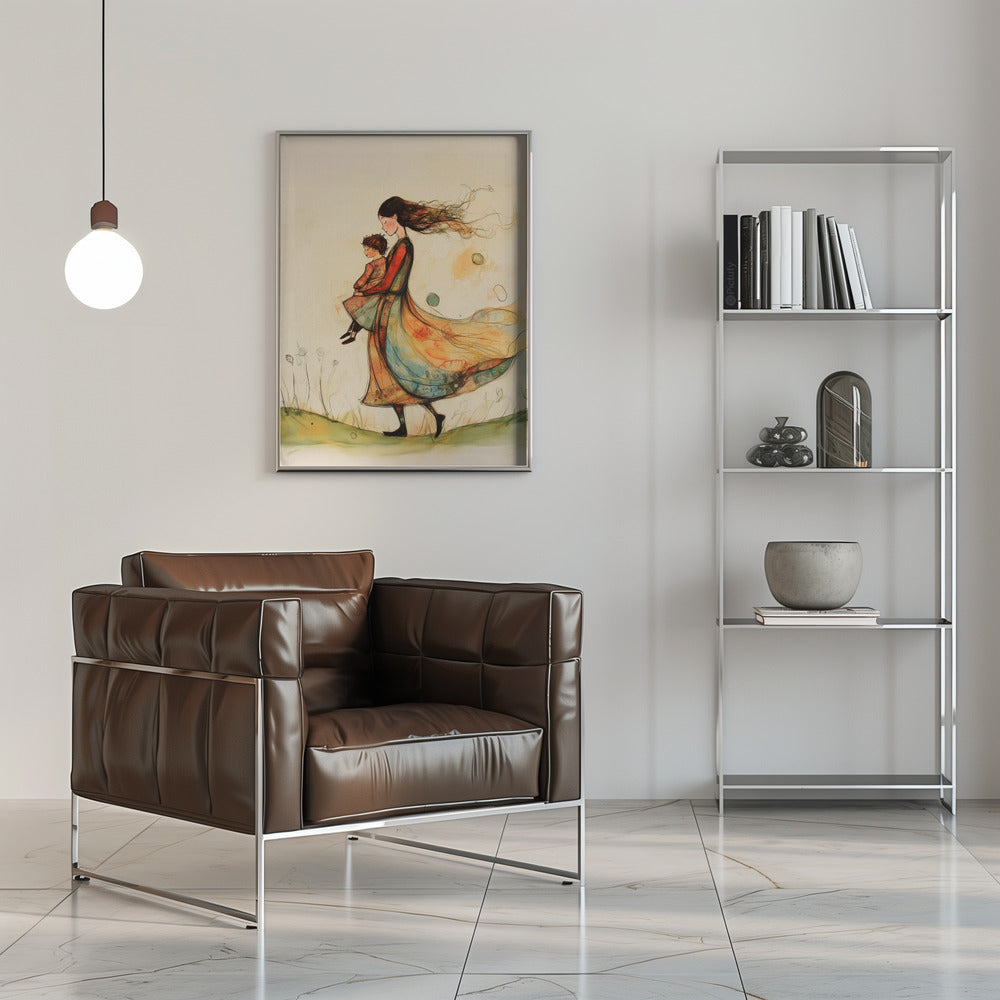 canvas prints Michelle16X20inches- Black Frame