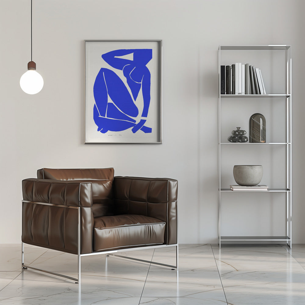 Artwork Nudo Blu III 1952 -inches