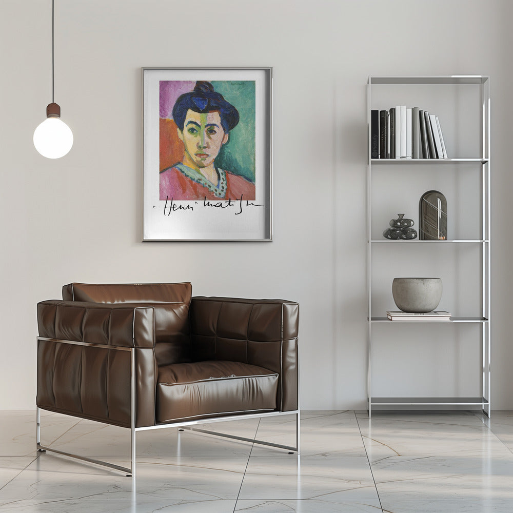 Artwork La Raie Verte With Signature -inches