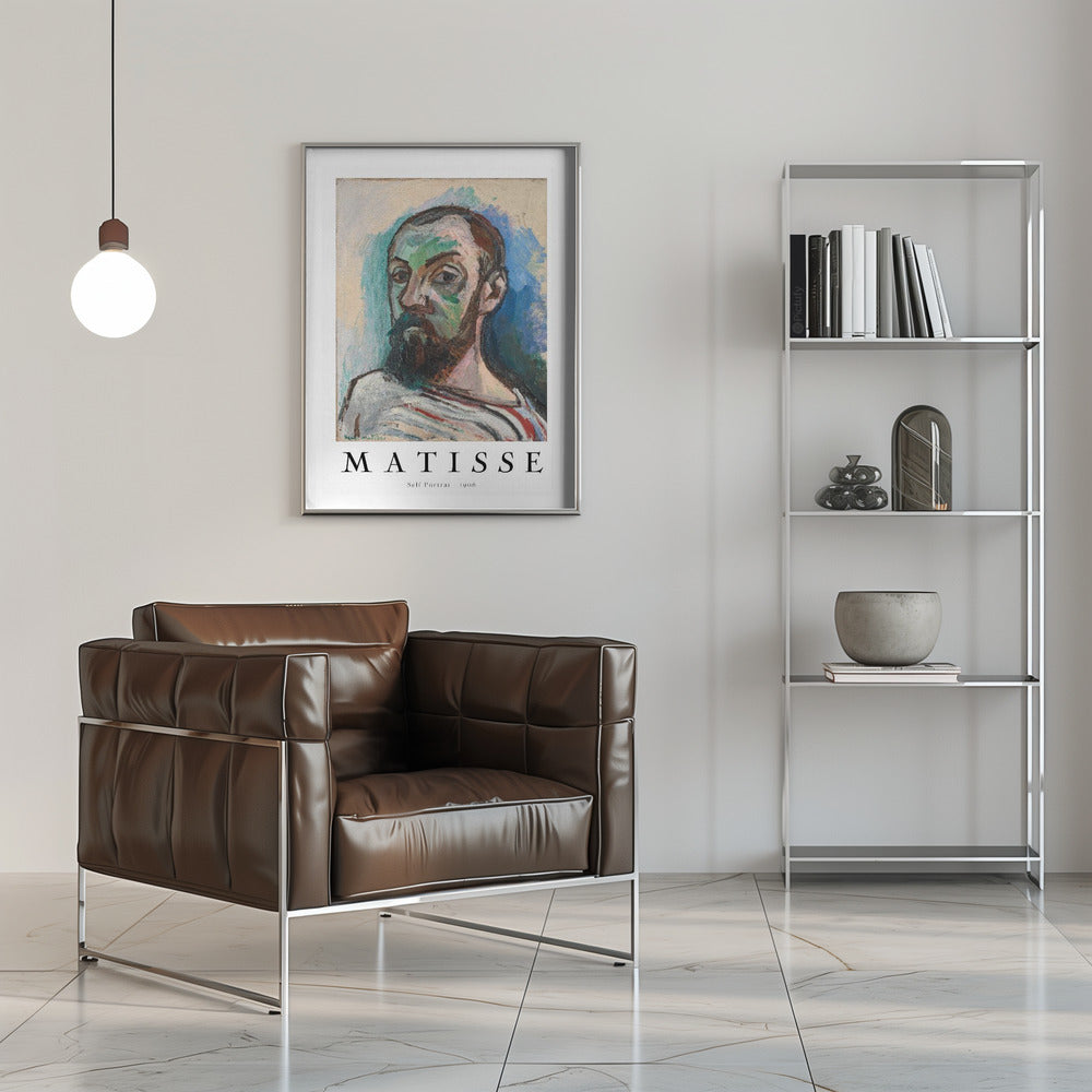 Artwork Self Portrait 1906 Poster -inches