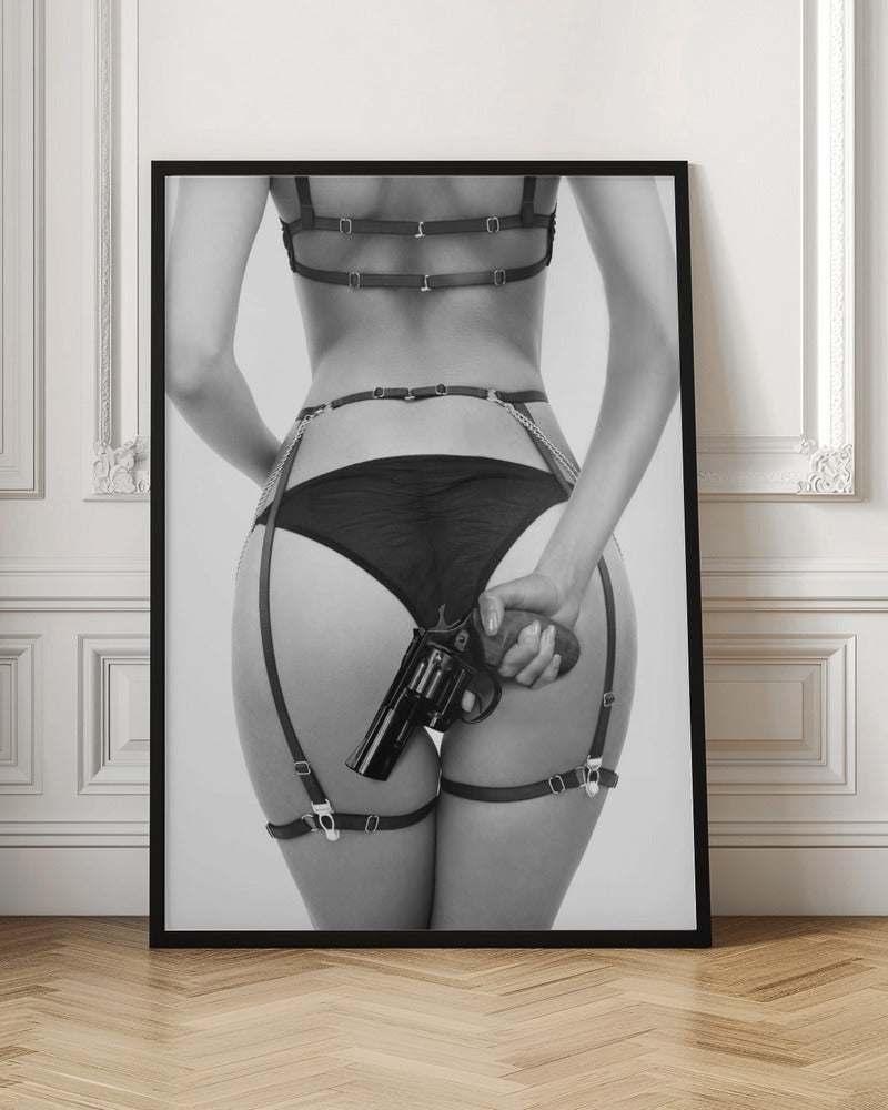 Love's A Loaded Gun Wall Artwork Gallery Wrapped (Ready to Hang)