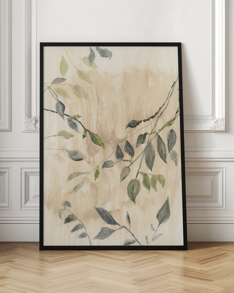 Artwork- Colour Washed Leaves No4-24X36inches-Gallery Wrapped (Ready to Hang)