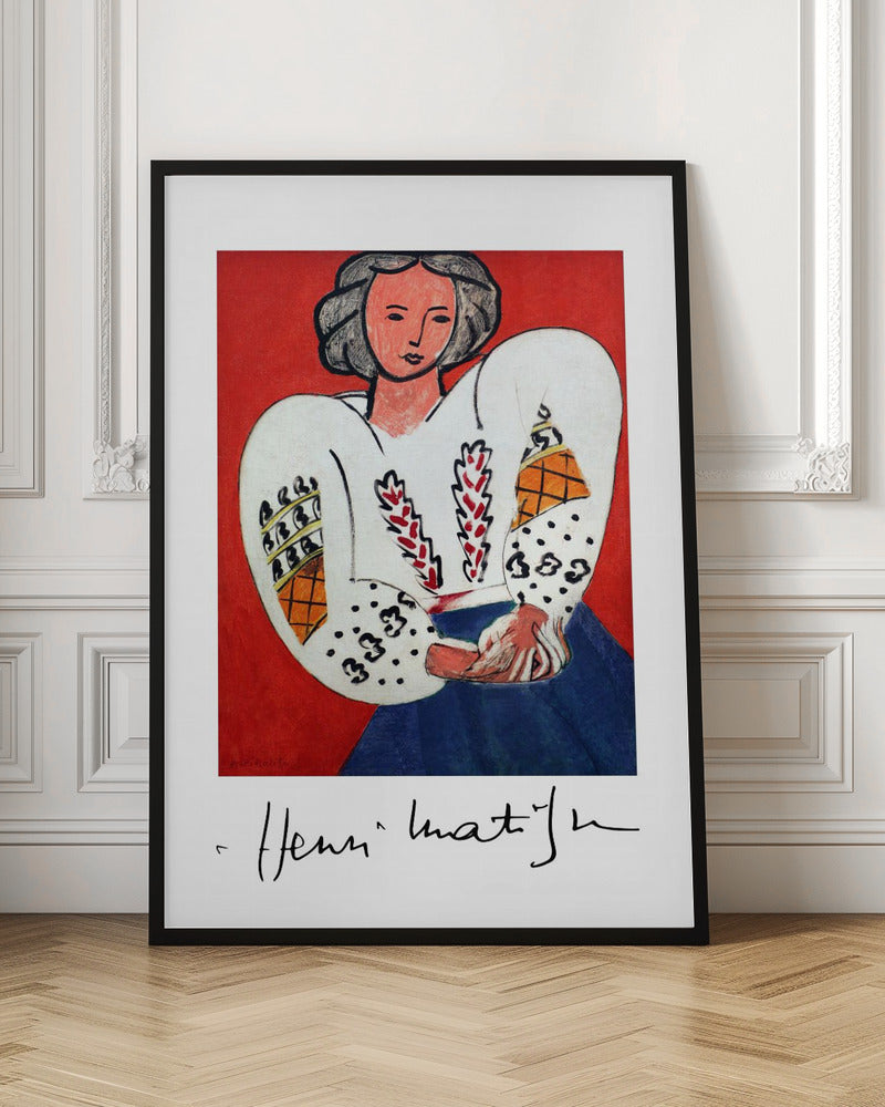 Artwork Henri Matisse, La Camicetta Romena, 1940 -inches