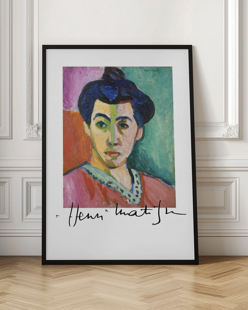 Artwork La Raie Verte With Signature -inches
