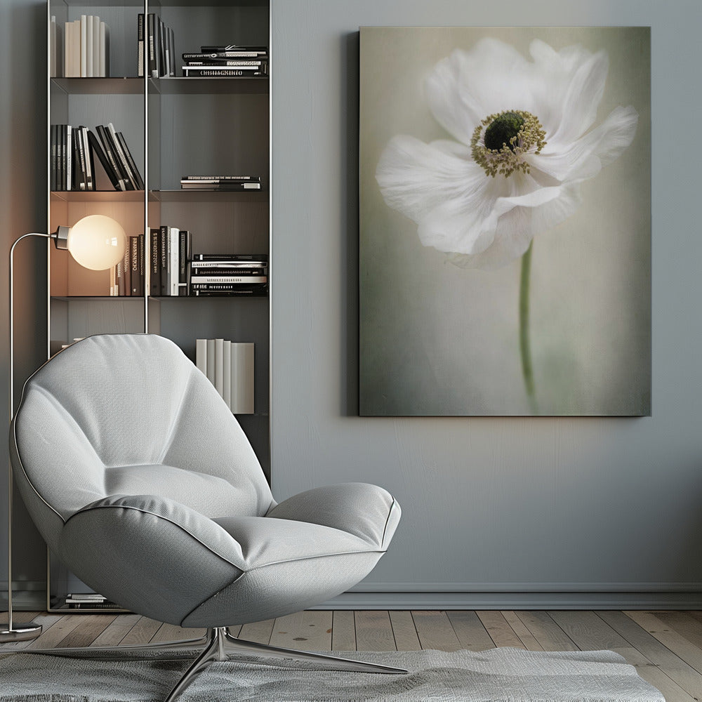 Single White Wall Artwork 0