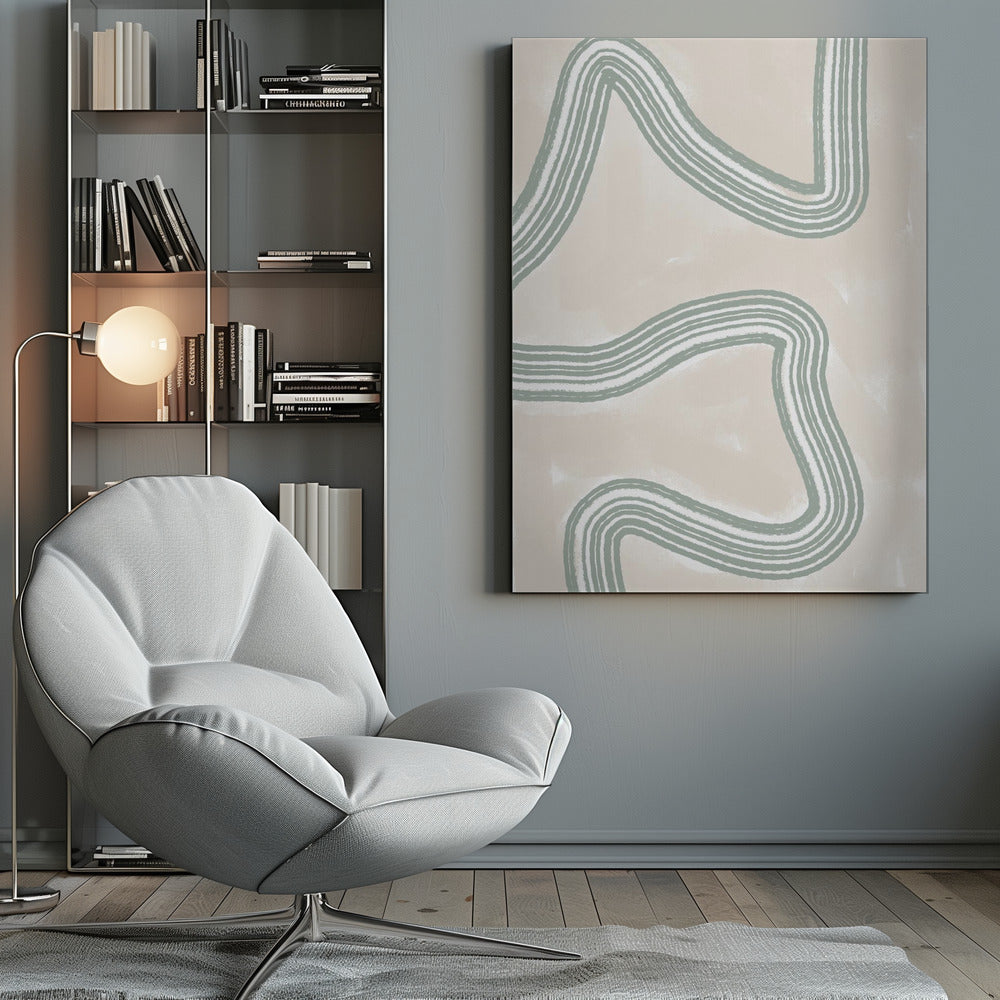 Abstracto Twist Wall Artwork 0