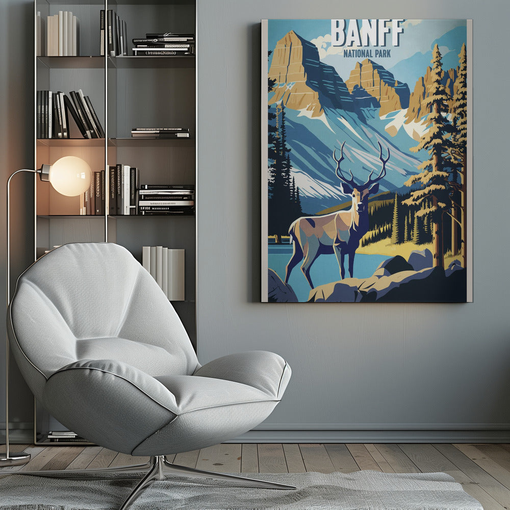 Wall art Banff National Park