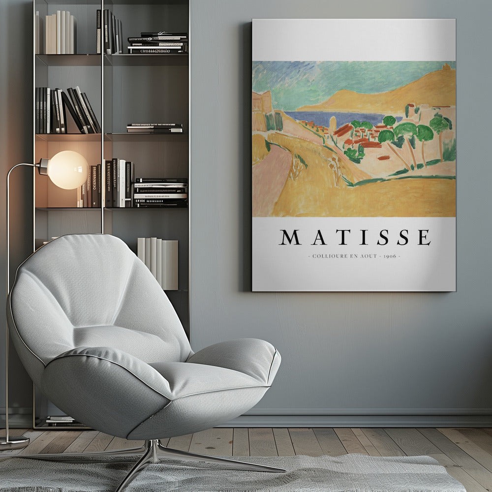 Artwork Collioure En Aout Matisse 36X48-inches