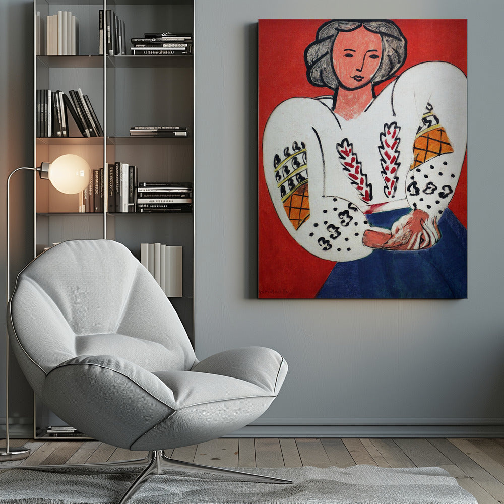 Artwork La Camicetta Romena 1940 36X48-inches
