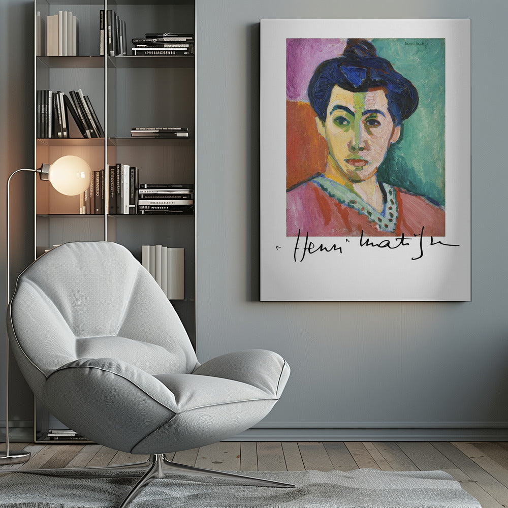 Artwork La Raie Verte With Signature 36X48-inches