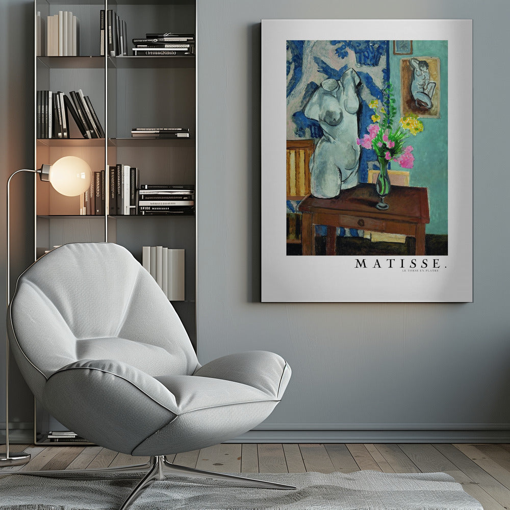Artwork Le Torse En Platre Matisse 36X48-inches