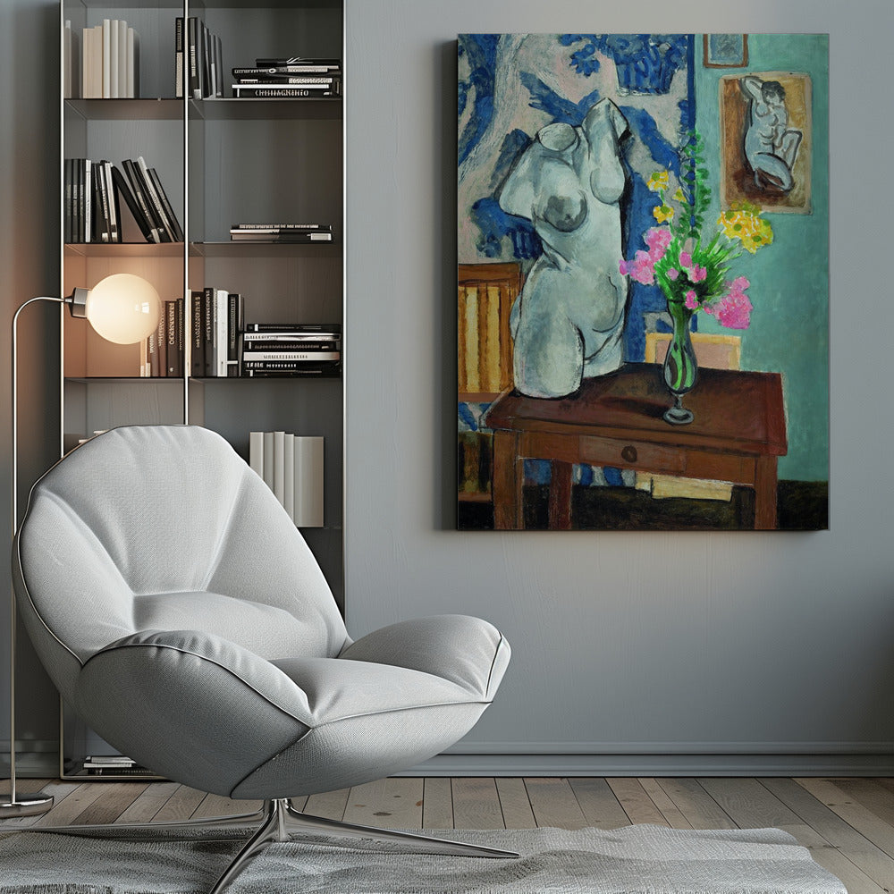Artwork Le Torse En Platre 36X48-inches