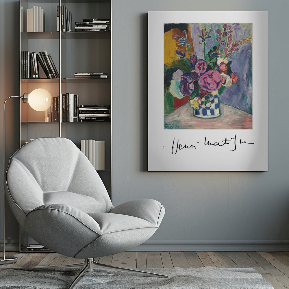 Artwork Lles Pivoines 36X48-inches