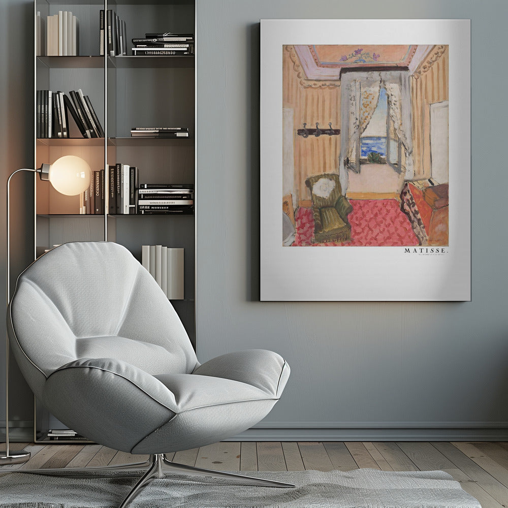 Artwork Ma Chambre Au Beau Rivage Boarder 36X48-inches