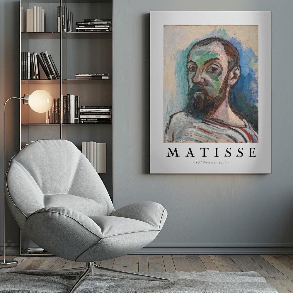 Artwork Self Portrait 1906 Poster 36X48-inches