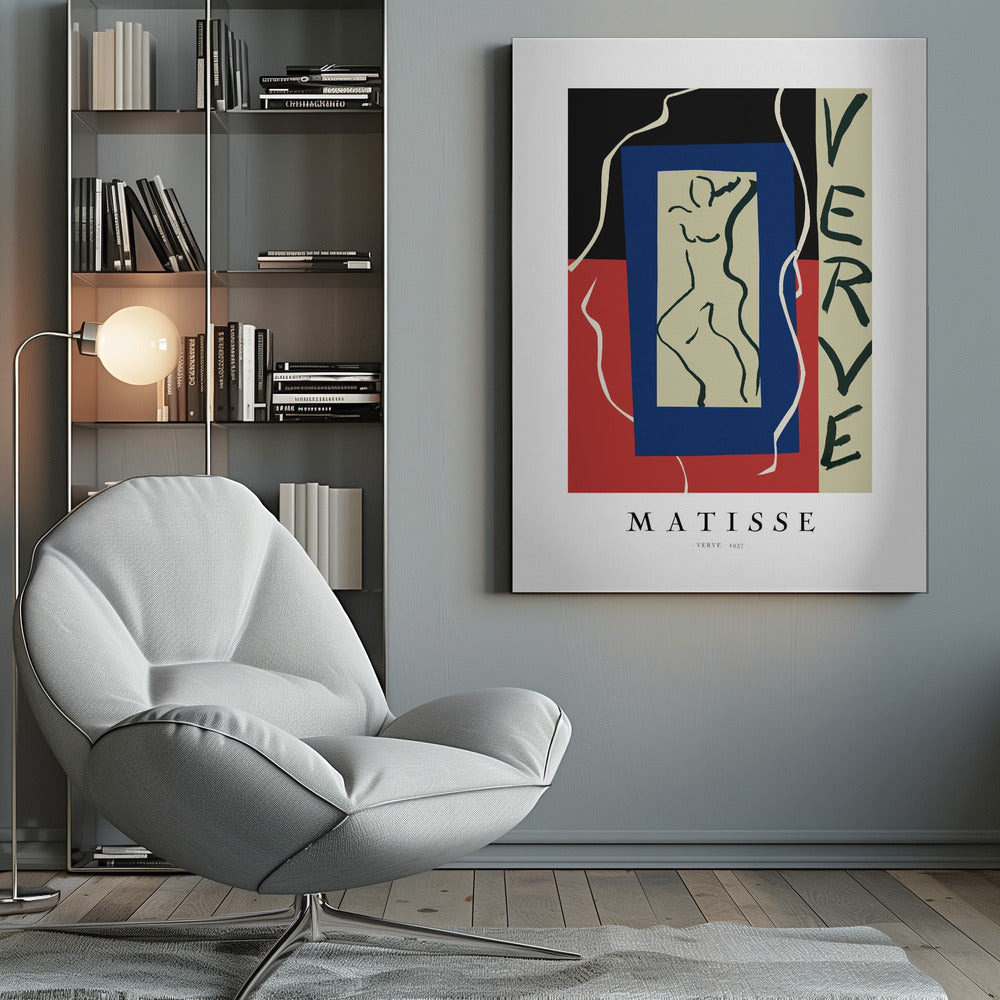 Artwork Verve 1937 Boarder 36X48-inches