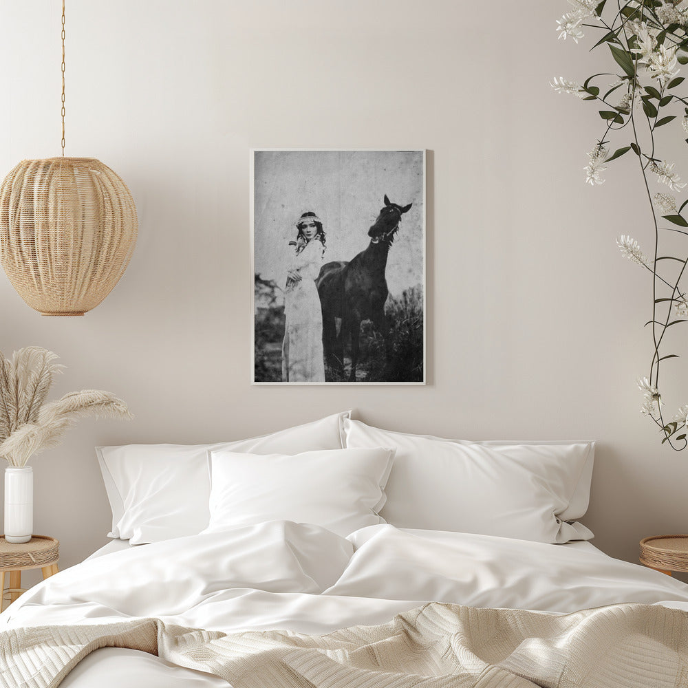Artwork- napelu-16X20inches-In White Floating Frame