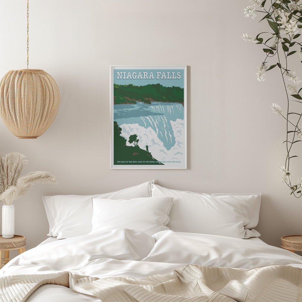 Wall art Niagara FallsTravel Print