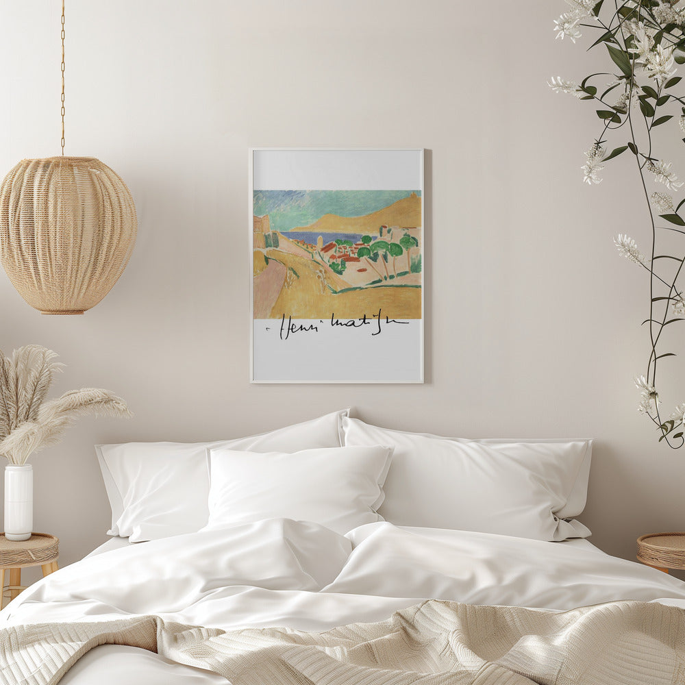 Artwork Collioure En Aout Autographed 16X20-inches