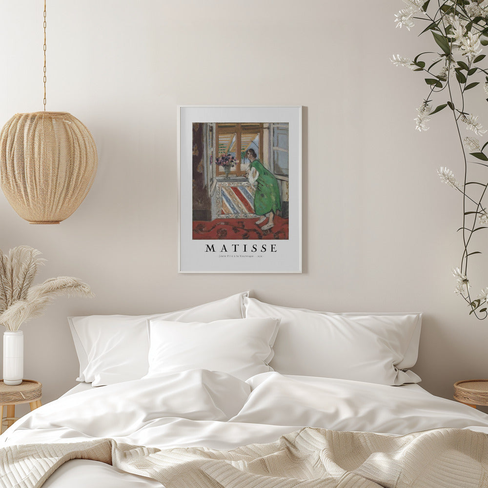 Artwork Jeune Fille a La Mauresque 1941 16X20-inches