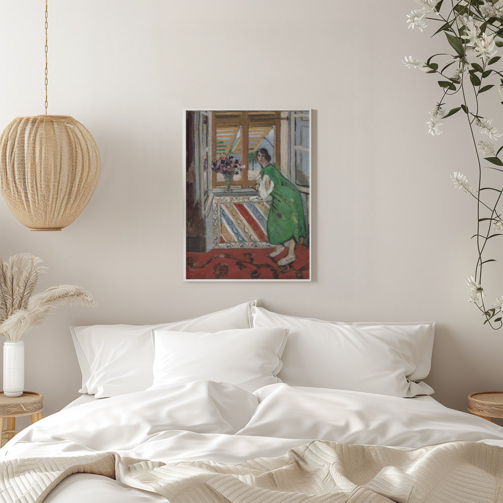 Artwork Jeune Fille a La Mauresque Original 1941 16X20-inches