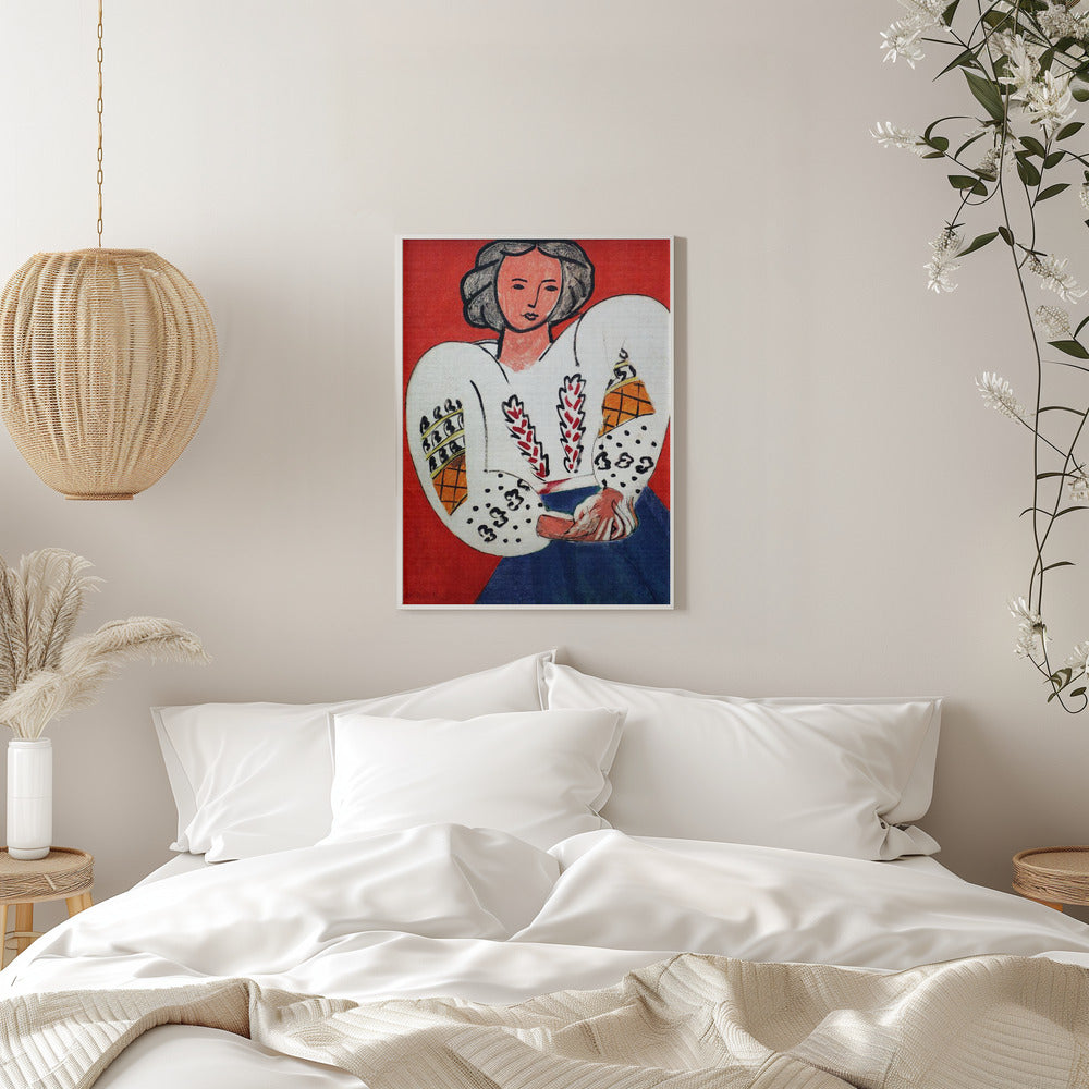 Artwork La Camicetta Romena 1940 16X20-inches