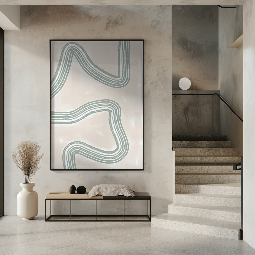 Abstracto Twist Wall Artwork 0