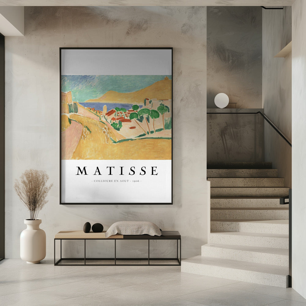 Artwork Collioure En Aout Matisse -inches