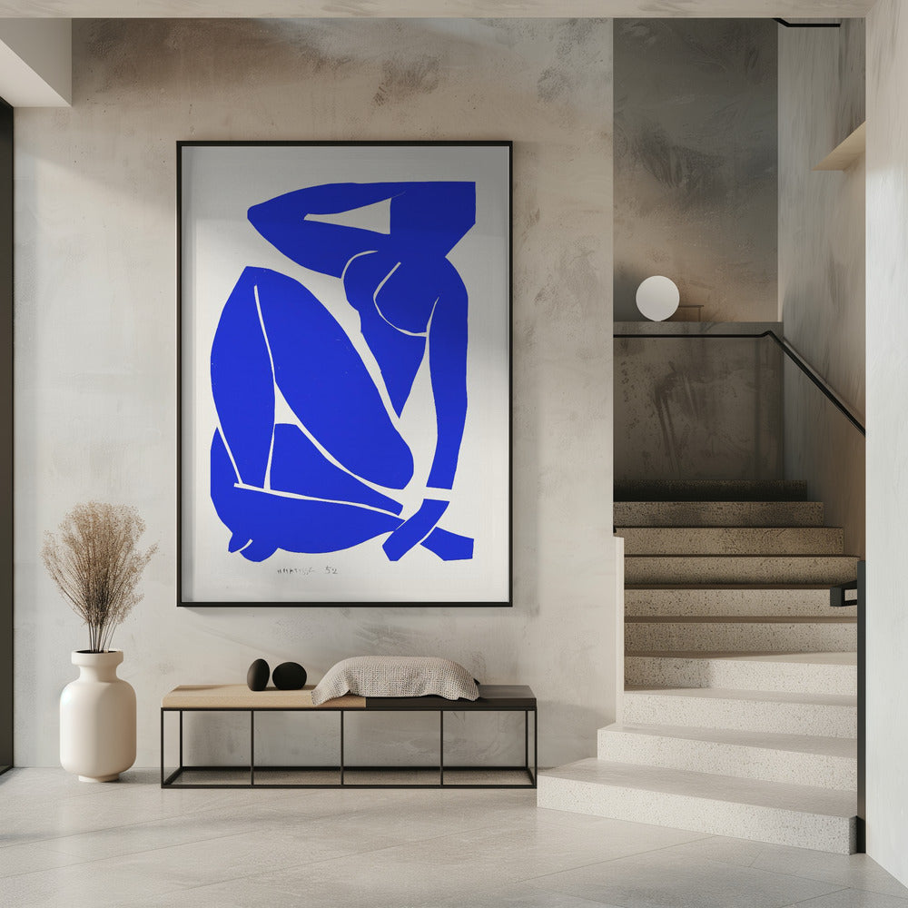 Artwork Nudo Blu III 1952 -inches