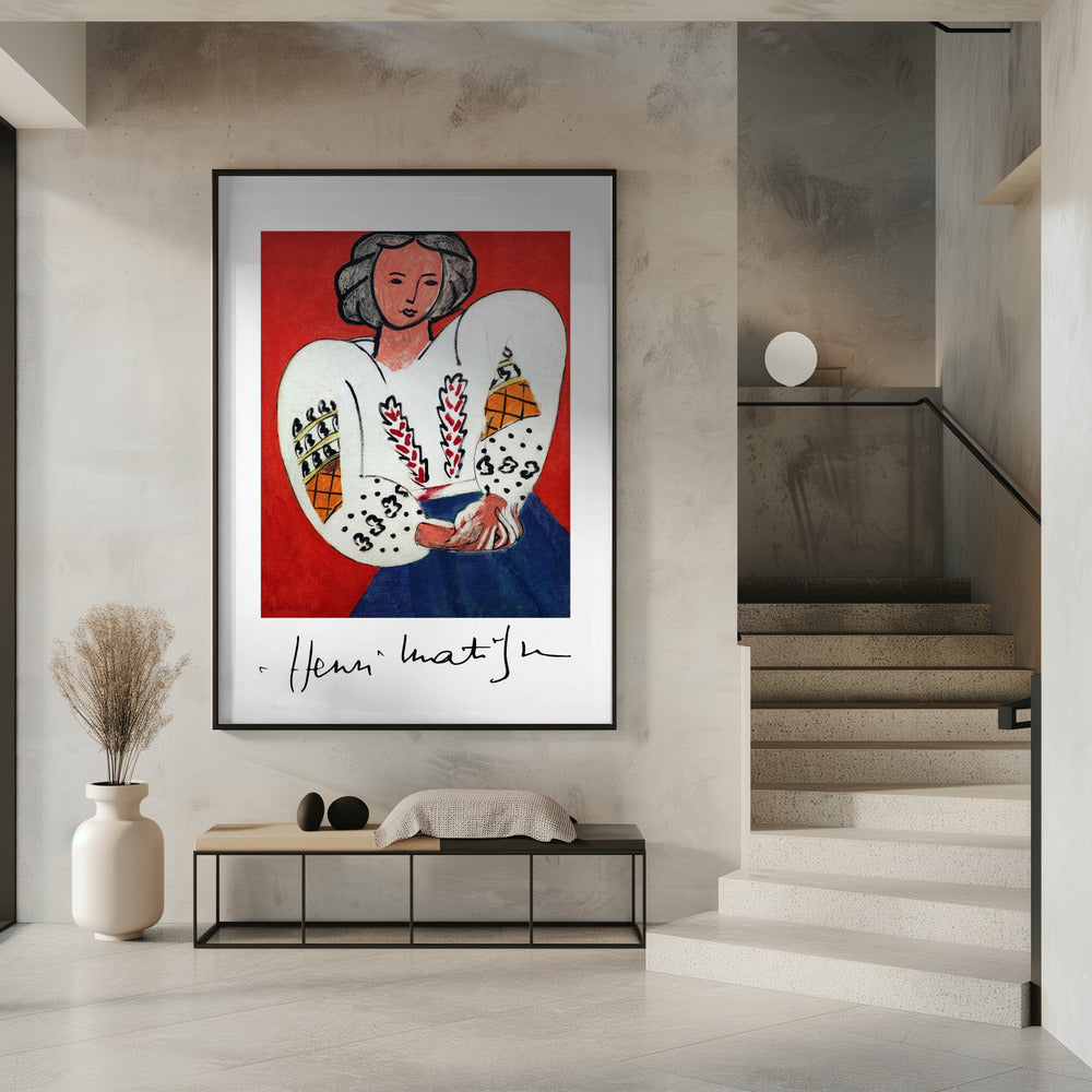 Artwork Henri Matisse, La Camicetta Romena, 1940 -inches