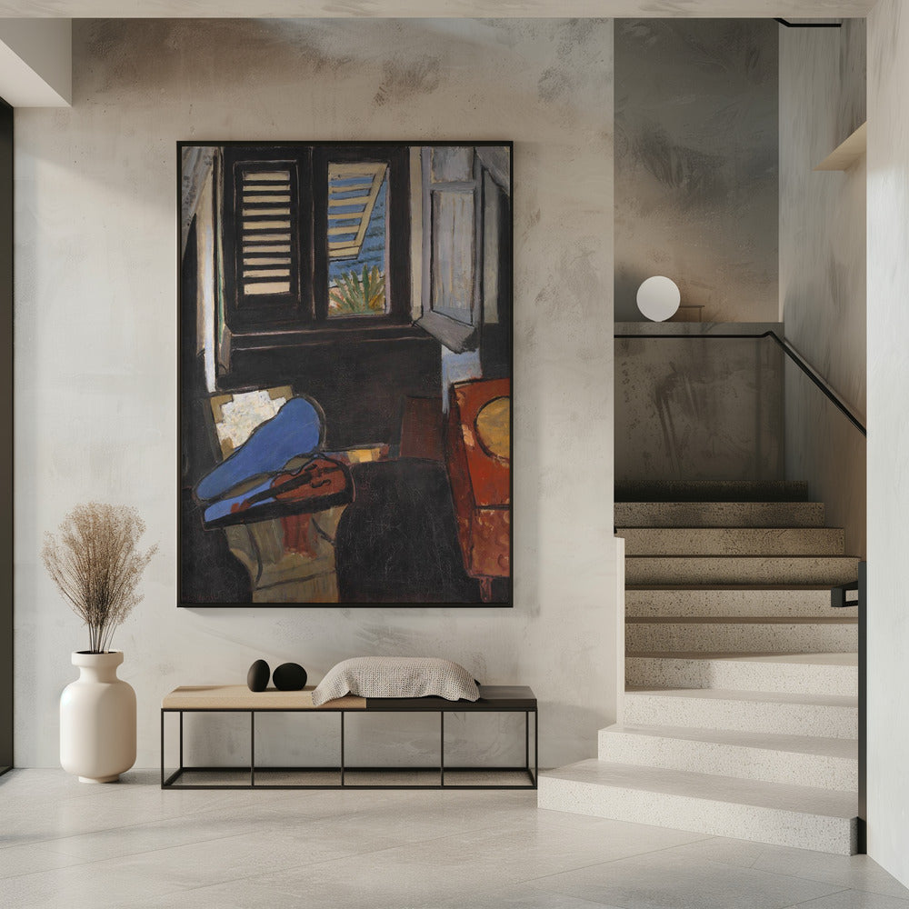 Artwork Intérieur Au Violon -inches
