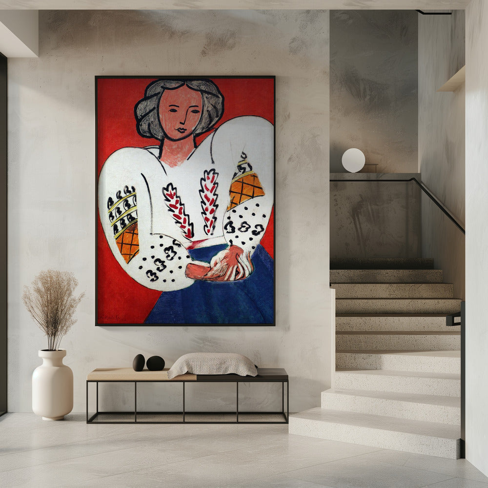 Artwork La Camicetta Romena 1940 -inches