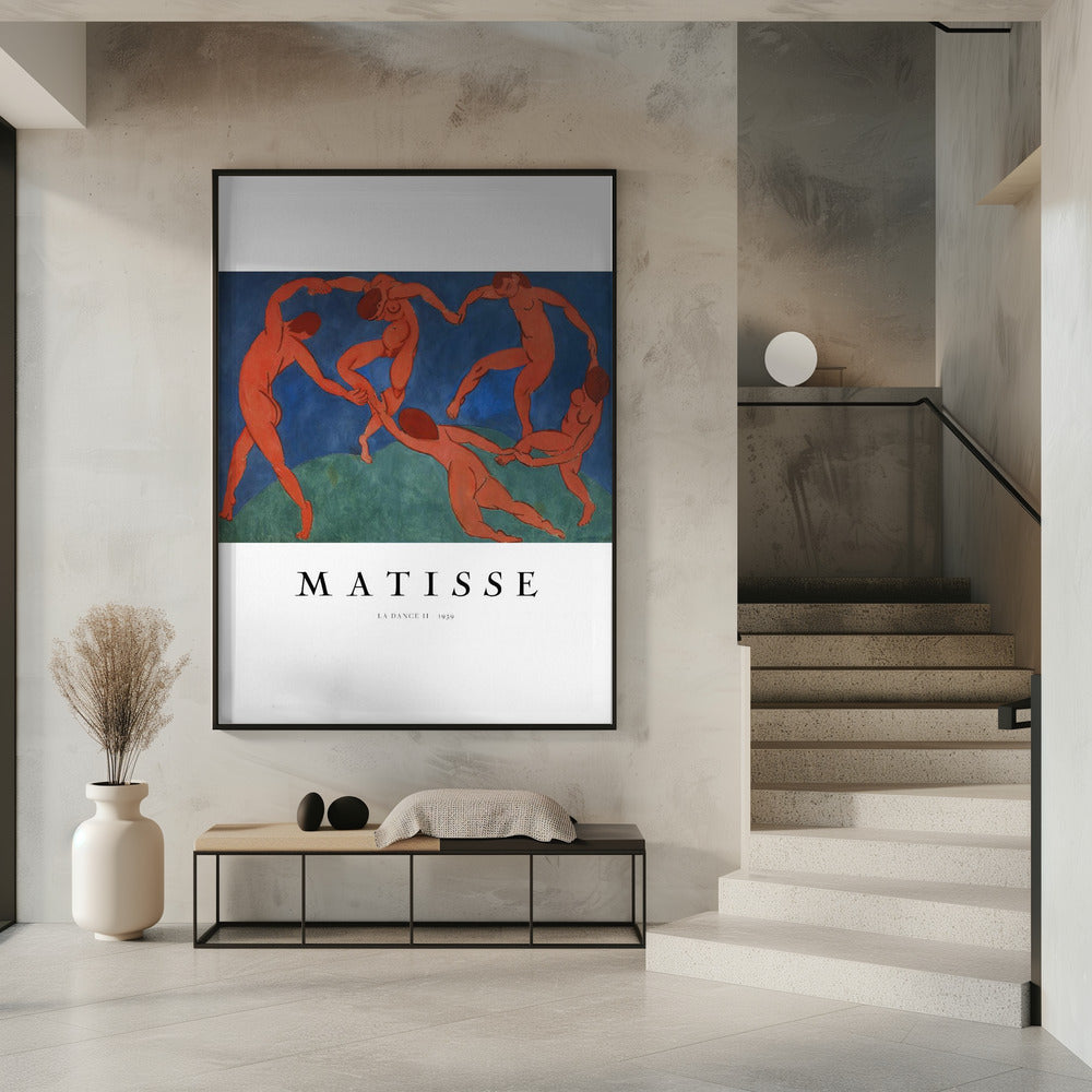 Artwork La Danse II By Henri Matisse -inches