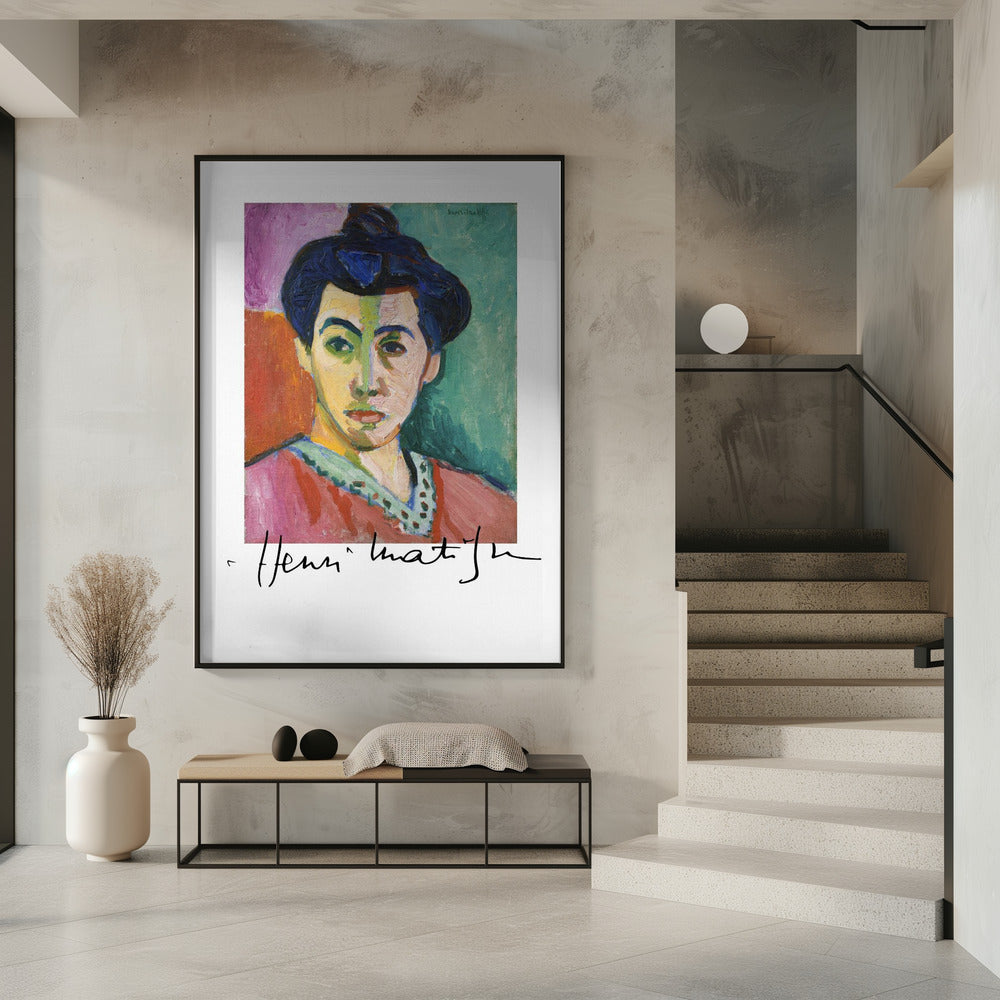 Artwork La Raie Verte With Signature -inches