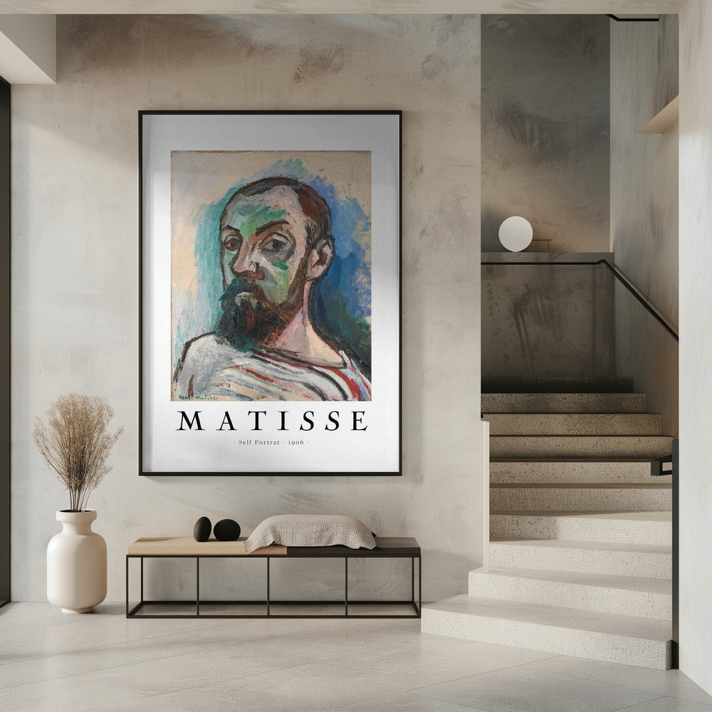 Artwork Self Portrait 1906 Poster -inches