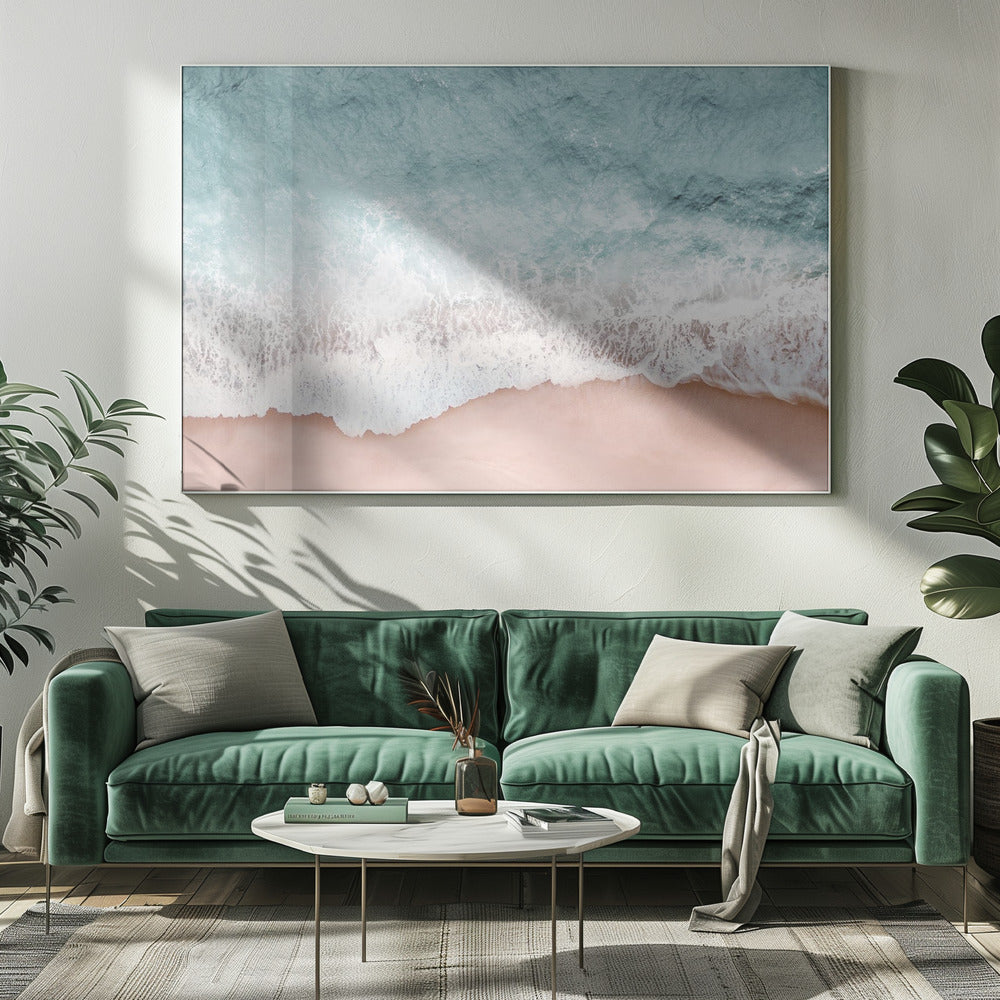 Artwork Beach Vibes III20X16inches- Unframed