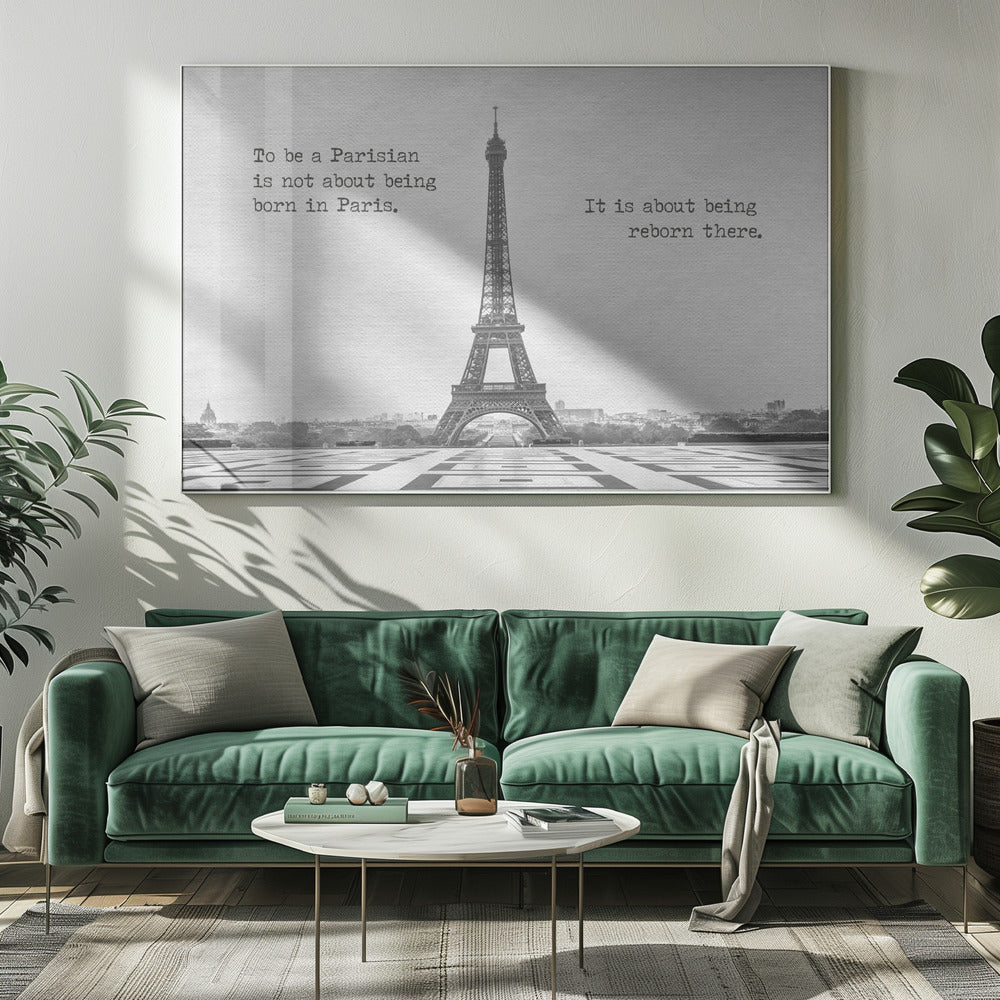 Wall art Reborn in Paris