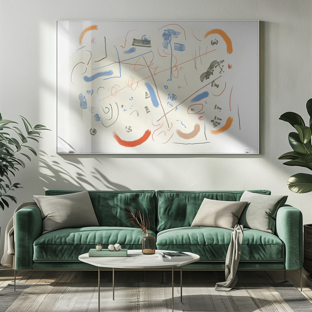 Abstract Art Canvas Print-wall-art-tang-inches