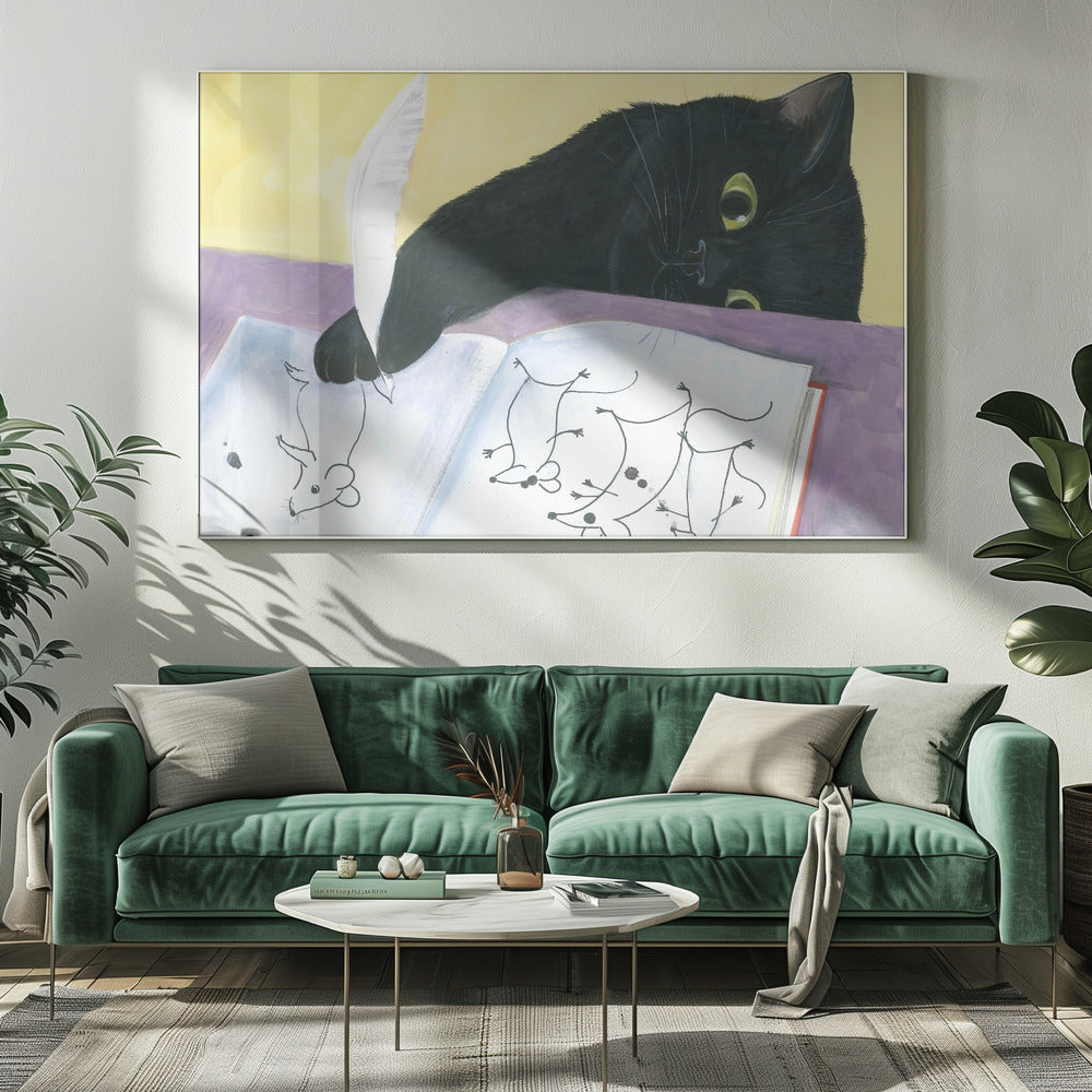 canvas prints Feline Imagination20X16inches- Unframed