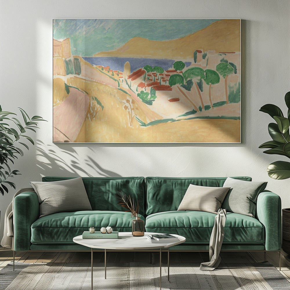 Artwork Collioure En Aout 48X36-inches